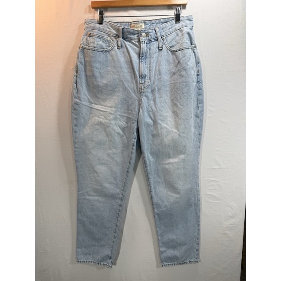Madewell Denim - Madewell The Curvy Perfect Vintage Jean Size 30 Light Wash High Rise 100% Cotton